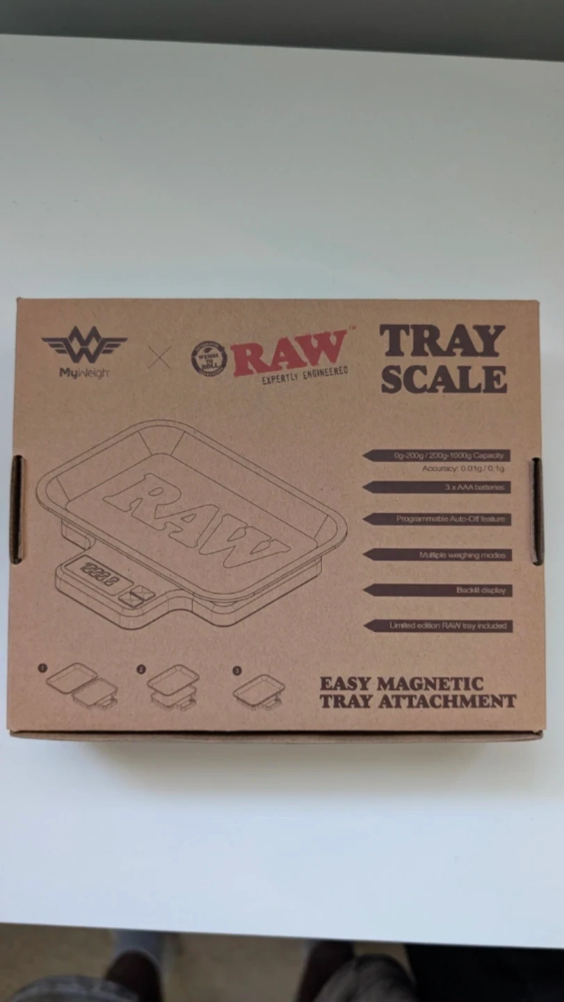 SCALE / COLLECTABLE - My Weigh x RAW 2000g scale - photo 2