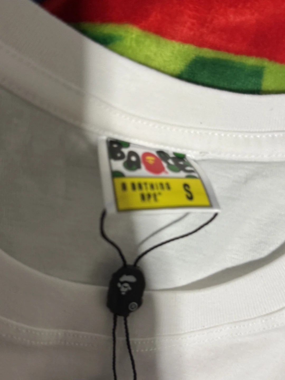 BAPE x XXX White Ape Head T-Shirt - photo 4