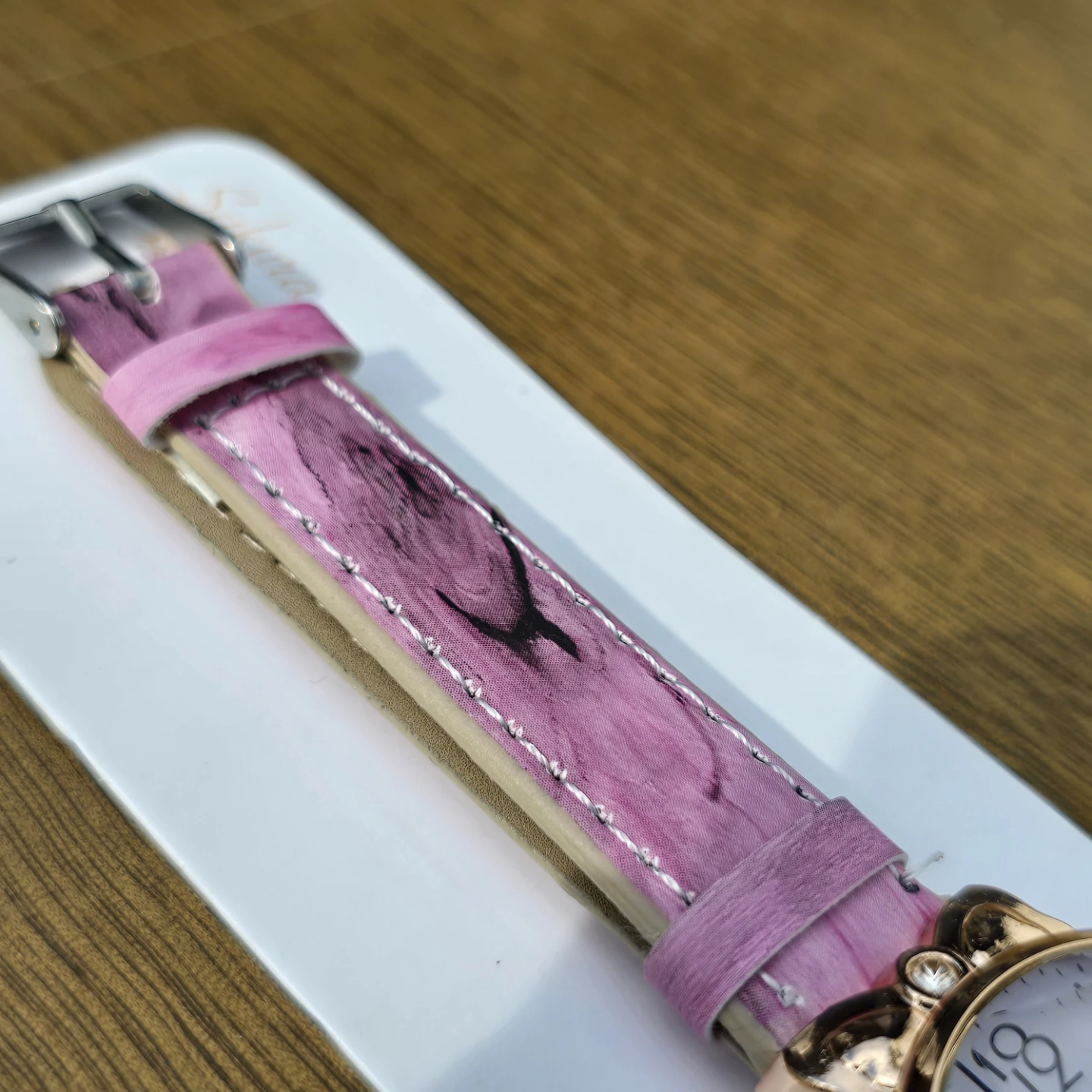 Sakura Quartz Watch with Pink Bow Detail - photo 4