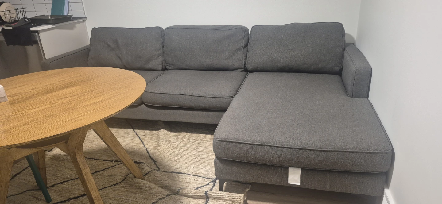Grey Sectional Sofa - photo 3
