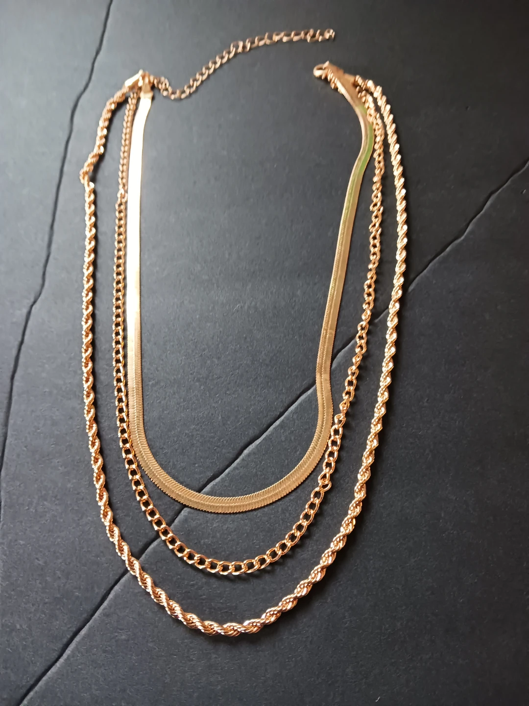 Gold Layered Necklace - photo 2