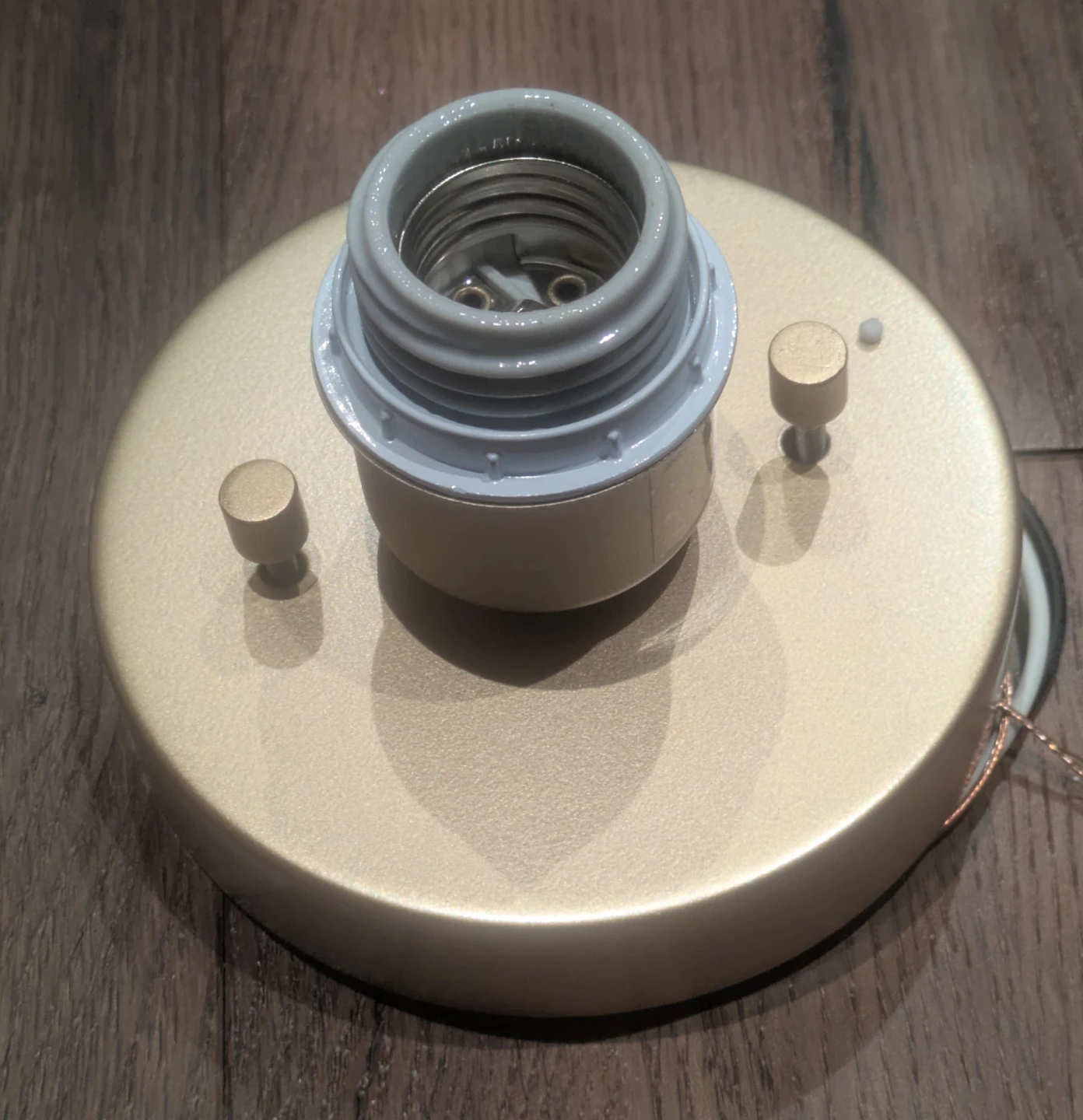New 10-inch gold colour 1-light class ceiling light ⚽ - photo 4