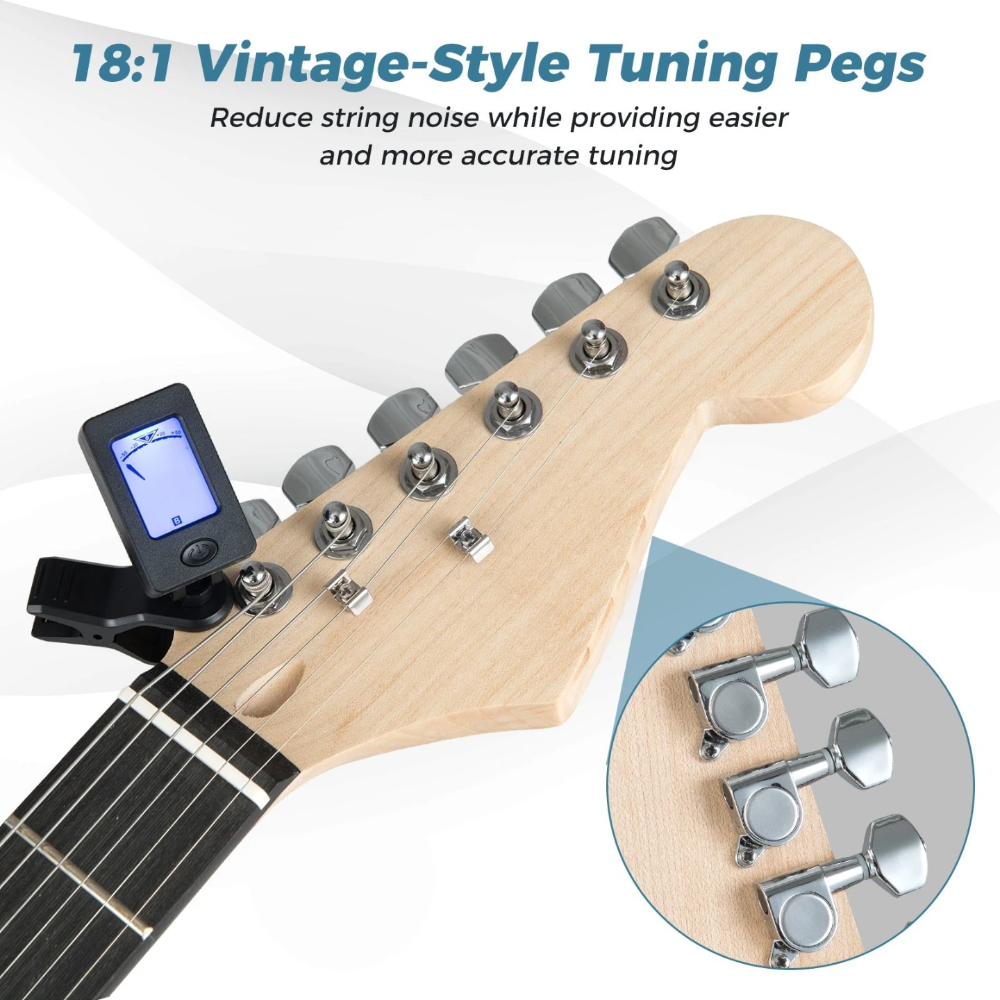 39 Inch Electric Guitar Beginner Kit with Amplifier - photo 5