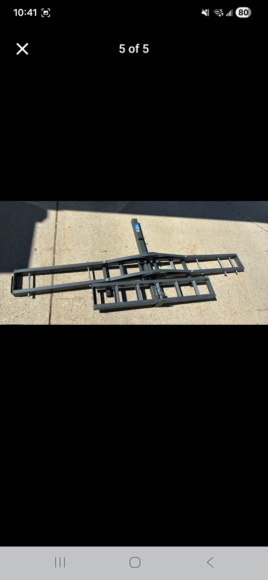 Power Fist 500 lb Capacity Motorcycle Hauler Hitch - photo 2