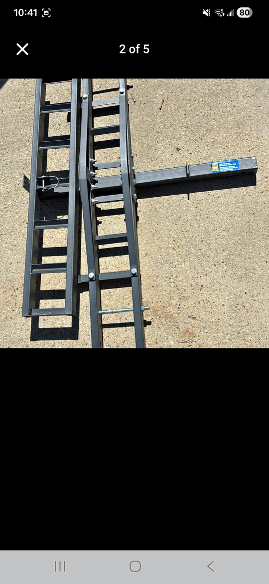 Power Fist 500 lb Capacity Motorcycle Hauler Hitch - photo 5
