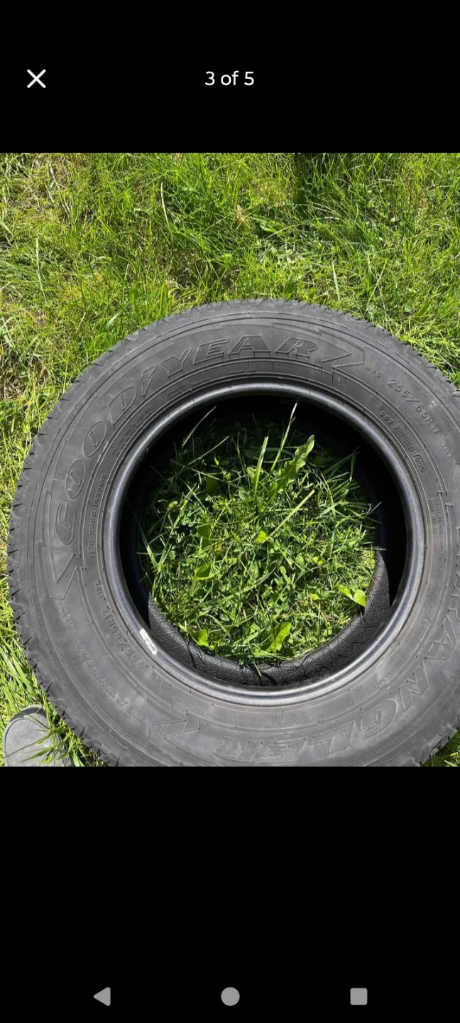 Goodyear Tires - 255/65R17 - photo 3