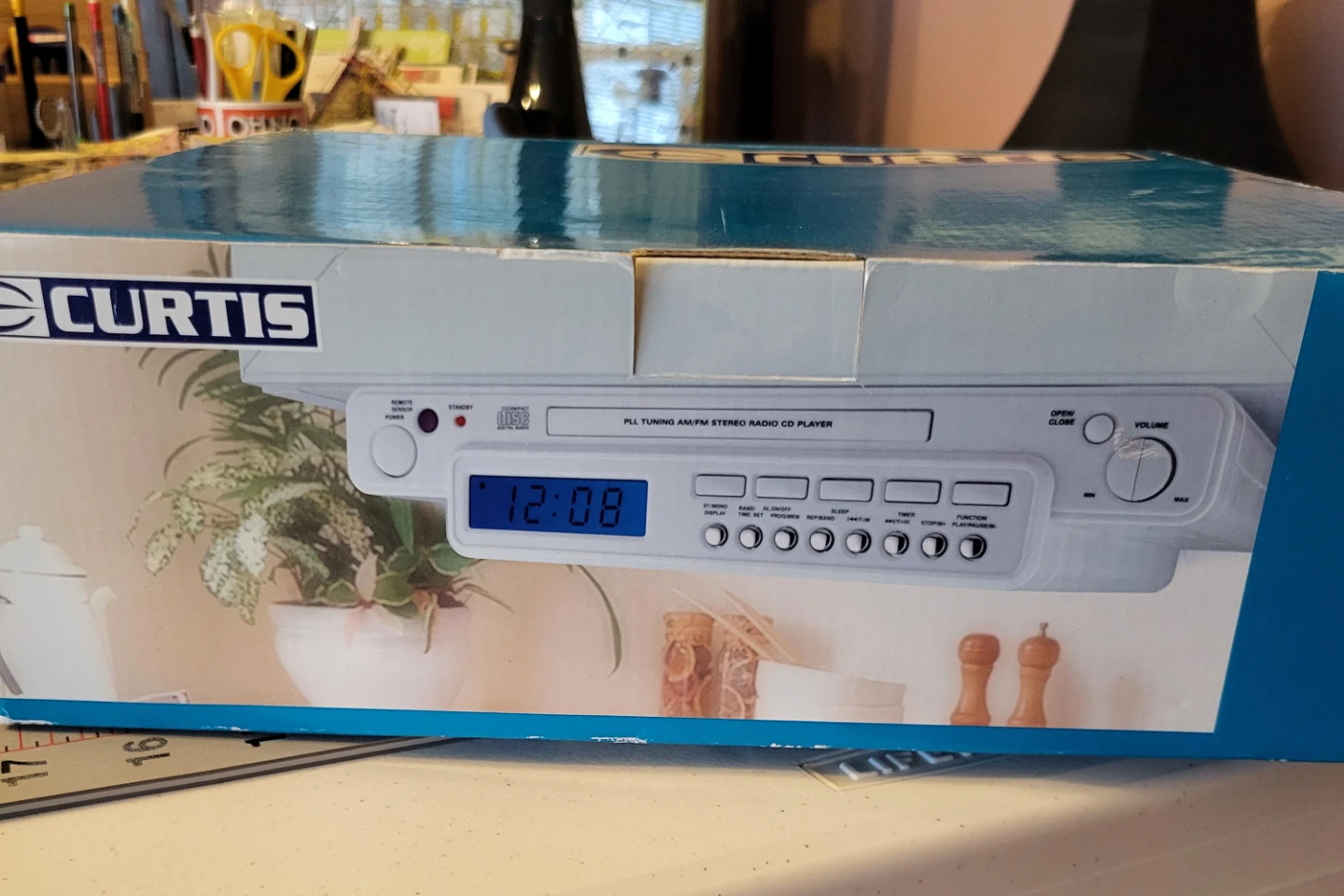 Curtis Under Cabinet CD Clock Radio - photo 3