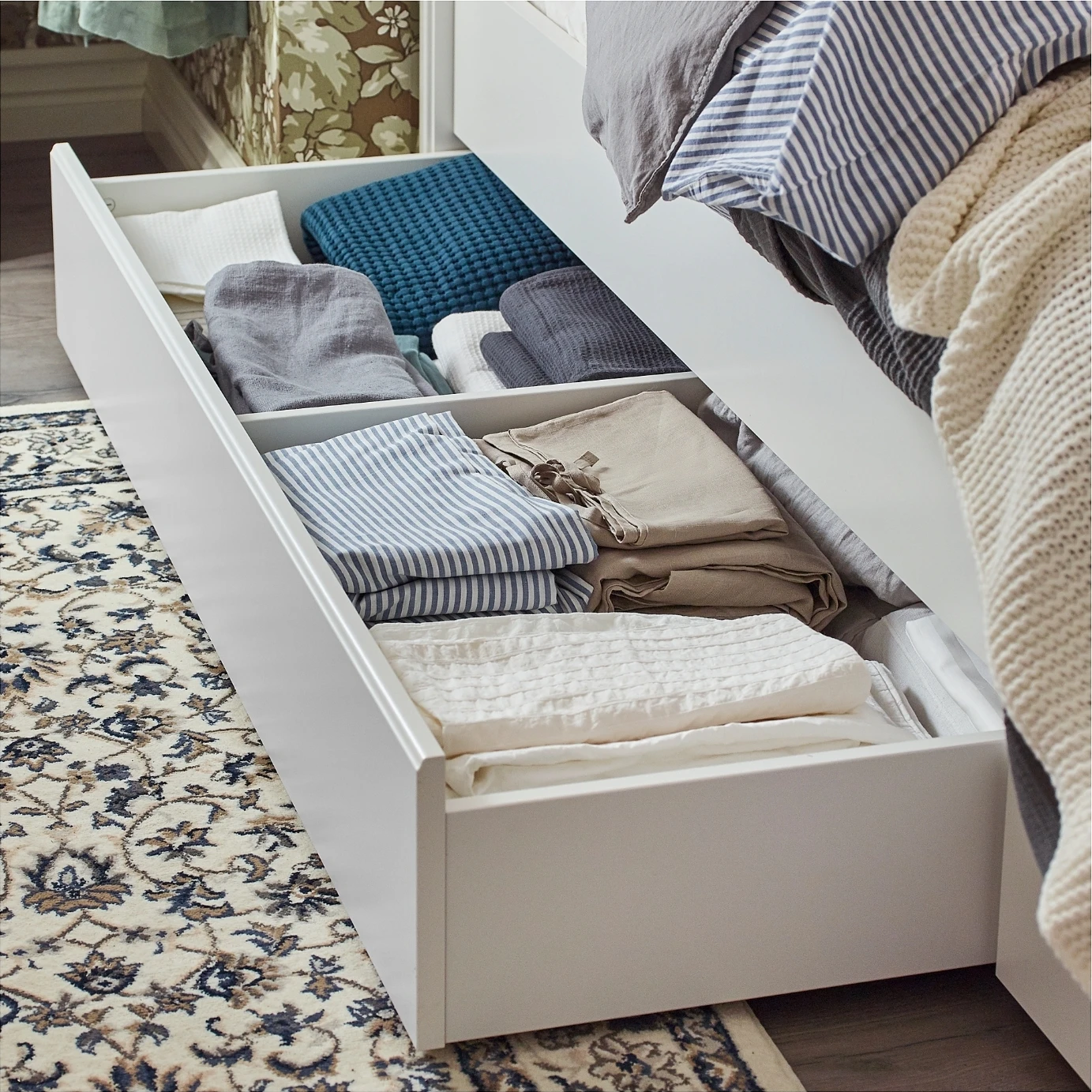Ikea SONGESAND Underbed 4 Storage Box Set - photo 3