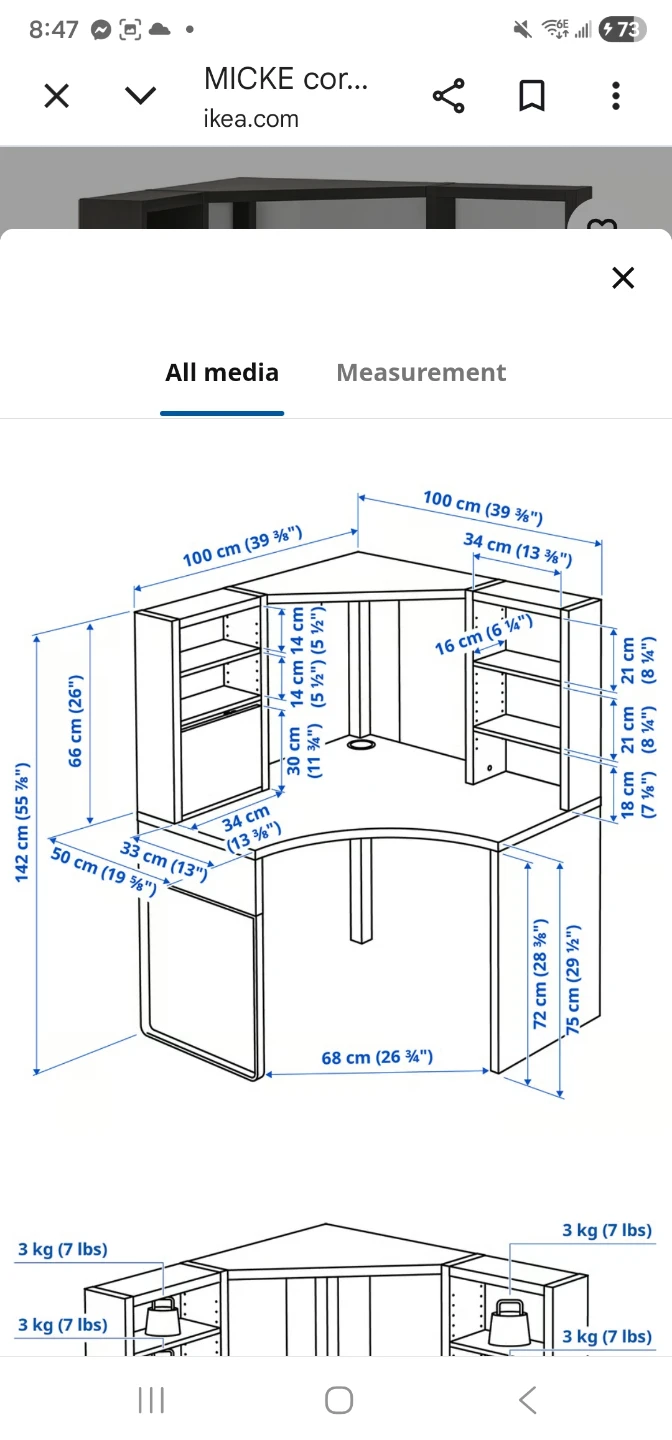 Corner desk Ikea - photo 2
