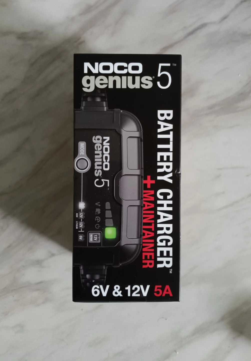 NOCO Genius 5 6V & 12V 5A Battery Charger Maintainer