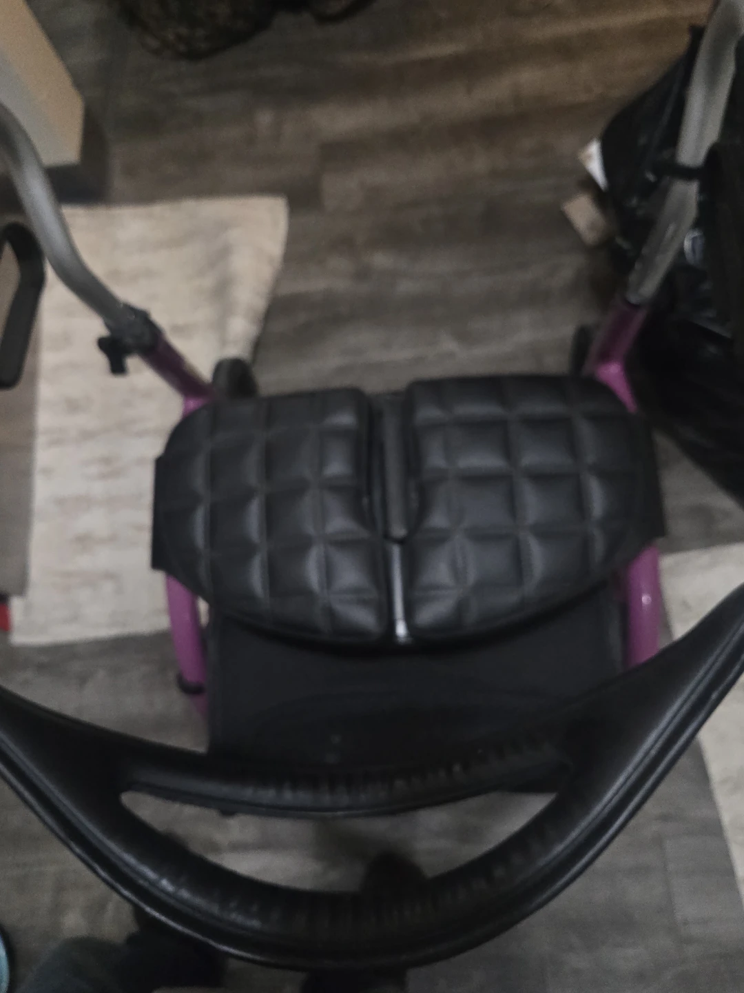 Purple Rollator Walker