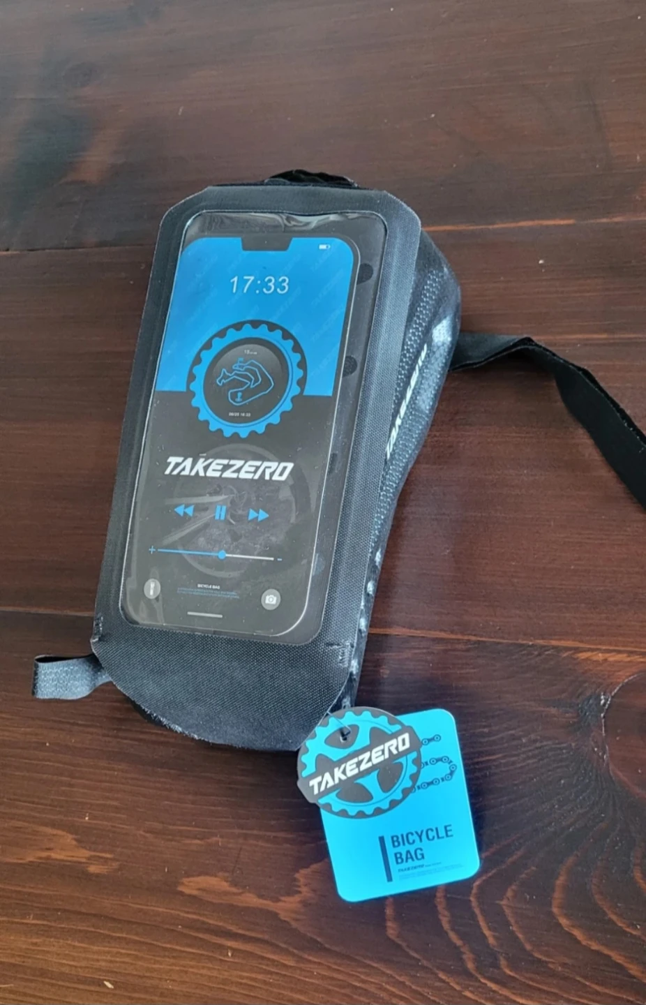 BNWT Waterproof Bike Phone Frame Bag