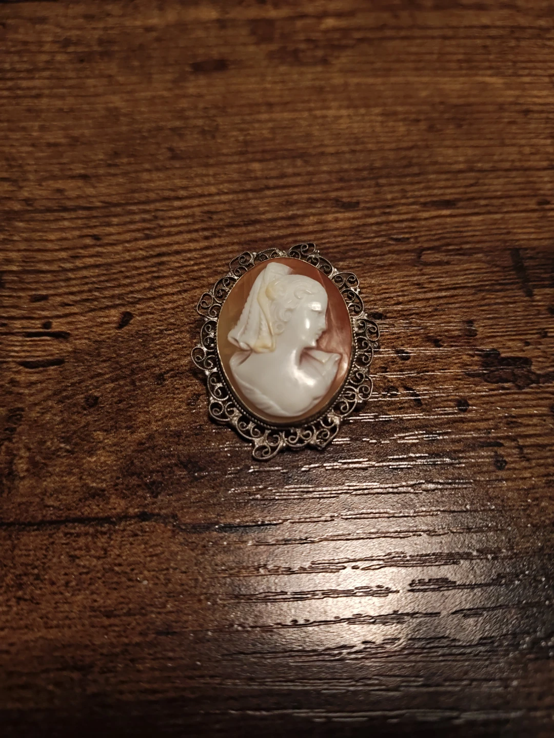 Vintage Cameo Brooch