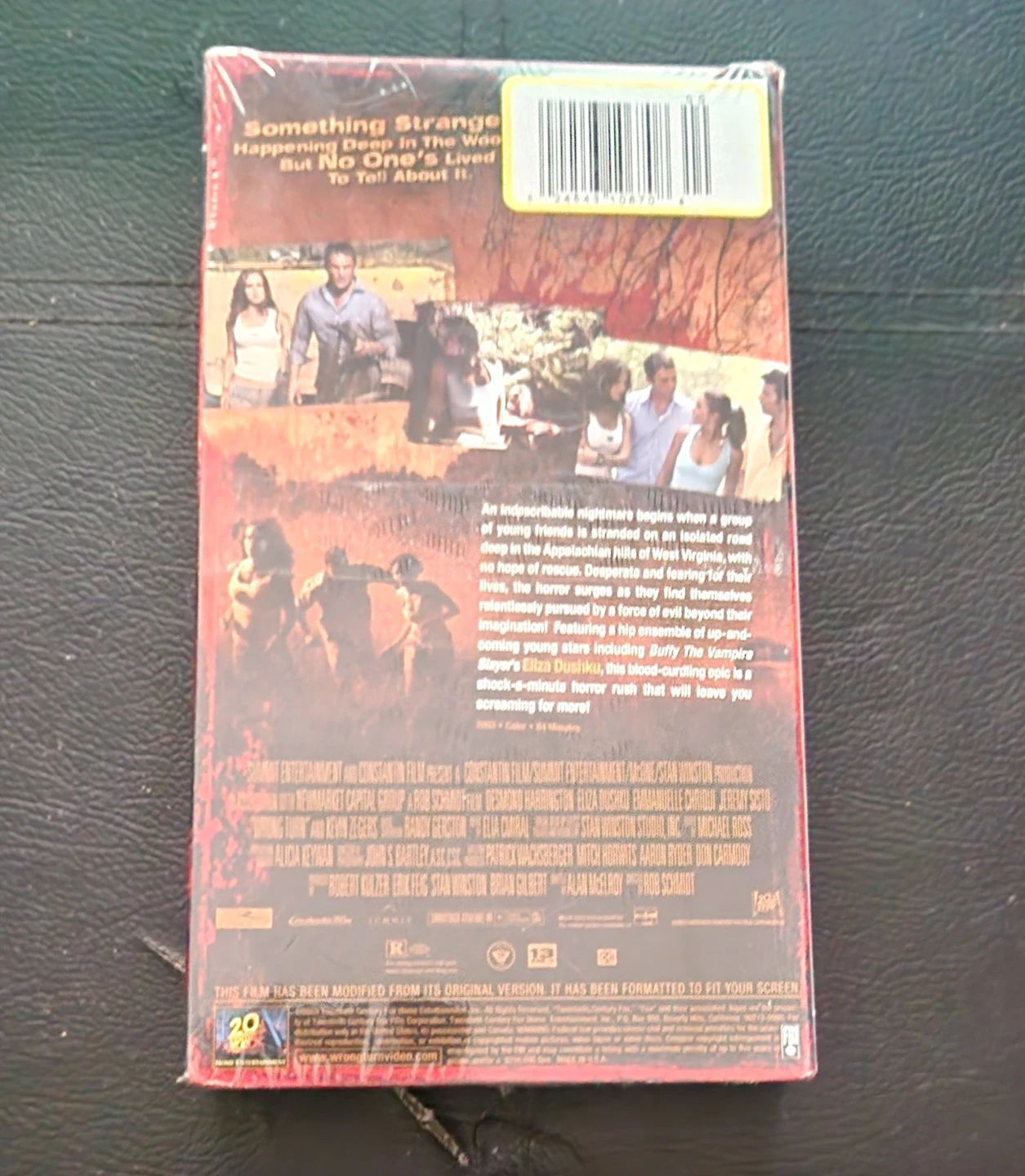 2003 Wrong Turn Factory-Sealed VHS Tape ⚽️ - photo 2