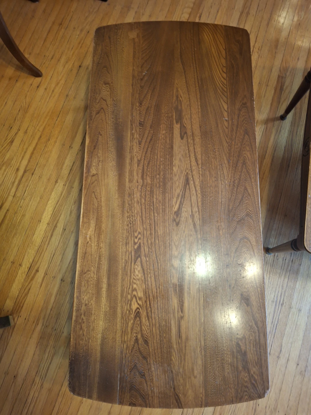 Vintage Wooden Coffee Table and End Tables Set - photo 2