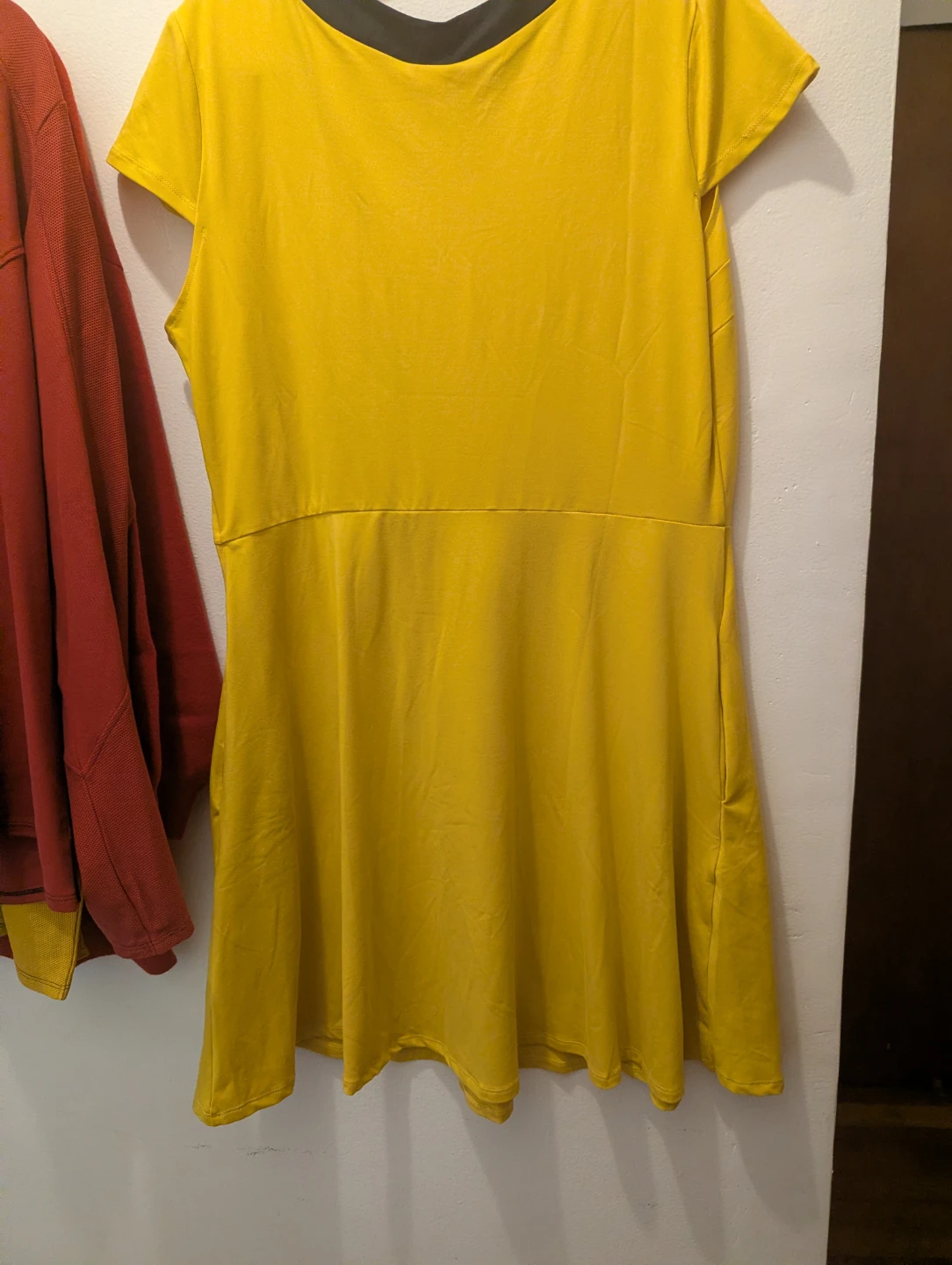 Yellow Star Trek Uniform Dress with Insignia