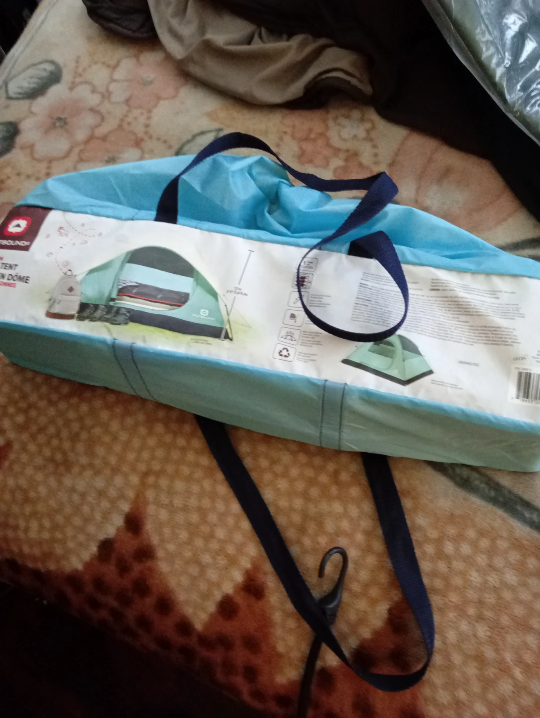 3 person Dome tent, sleeping bag, Tarp and backpack