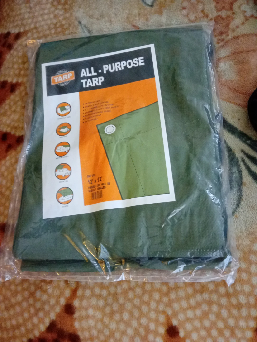3 person Dome tent, sleeping bag, Tarp and backpack - photo 4