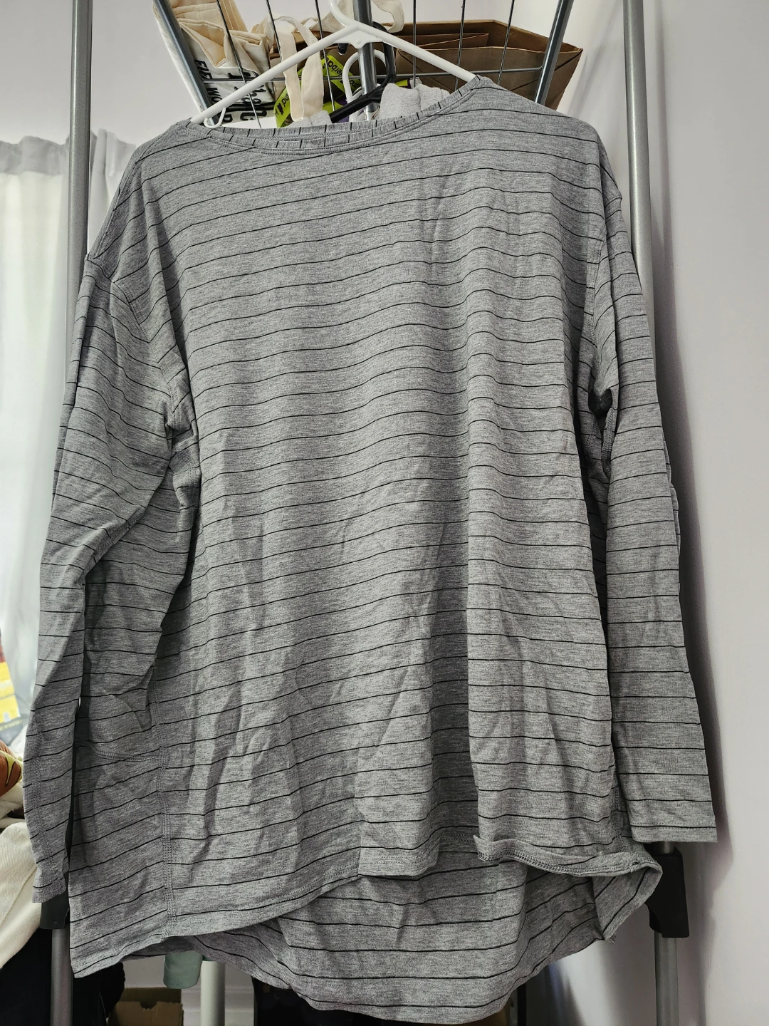 Lululemon Striped Long Sleeve Shirt, XL - photo 2