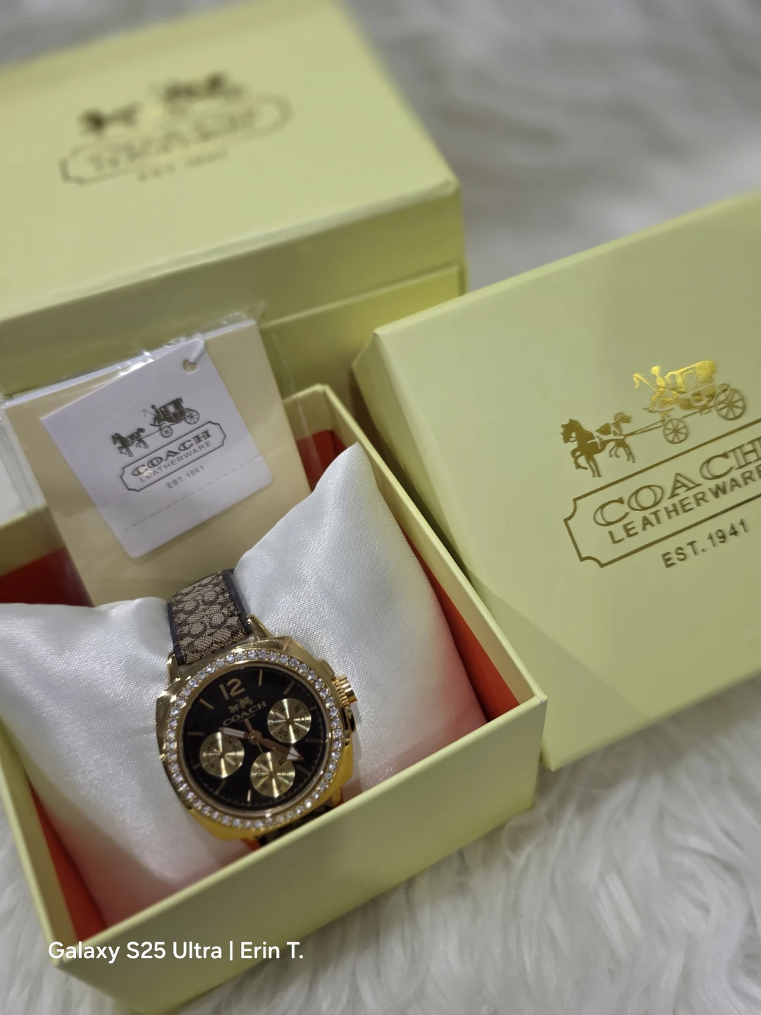 Coach Women's Watch with Crystals