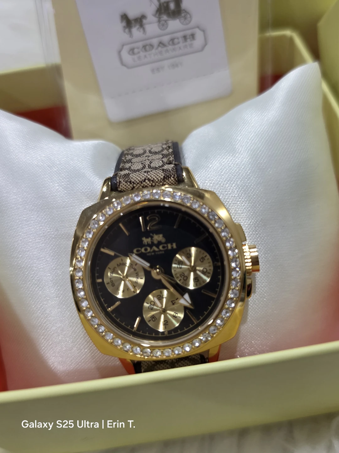 Coach Women's Watch with Crystals - photo 2