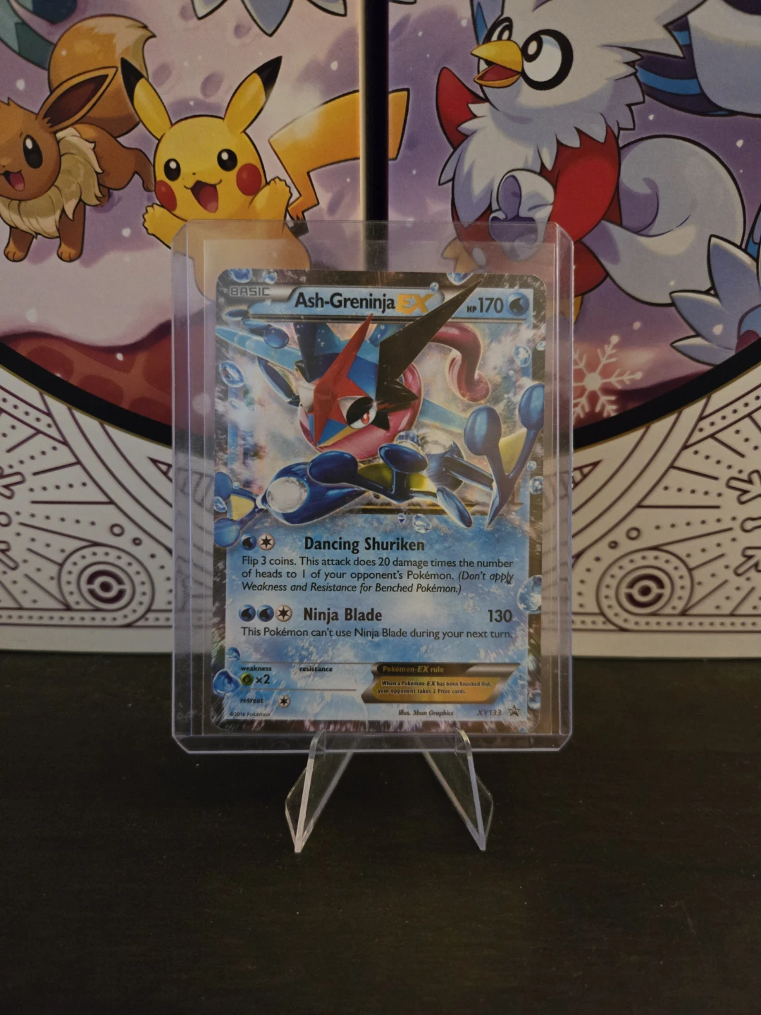 Ash-Greninja EX #XY133 Promo - MP (2 Copies AVAILABLE) - photo 3