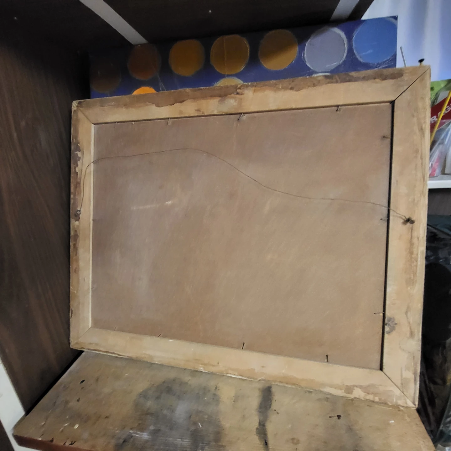 Framed Winter Landscape Painting - photo 2