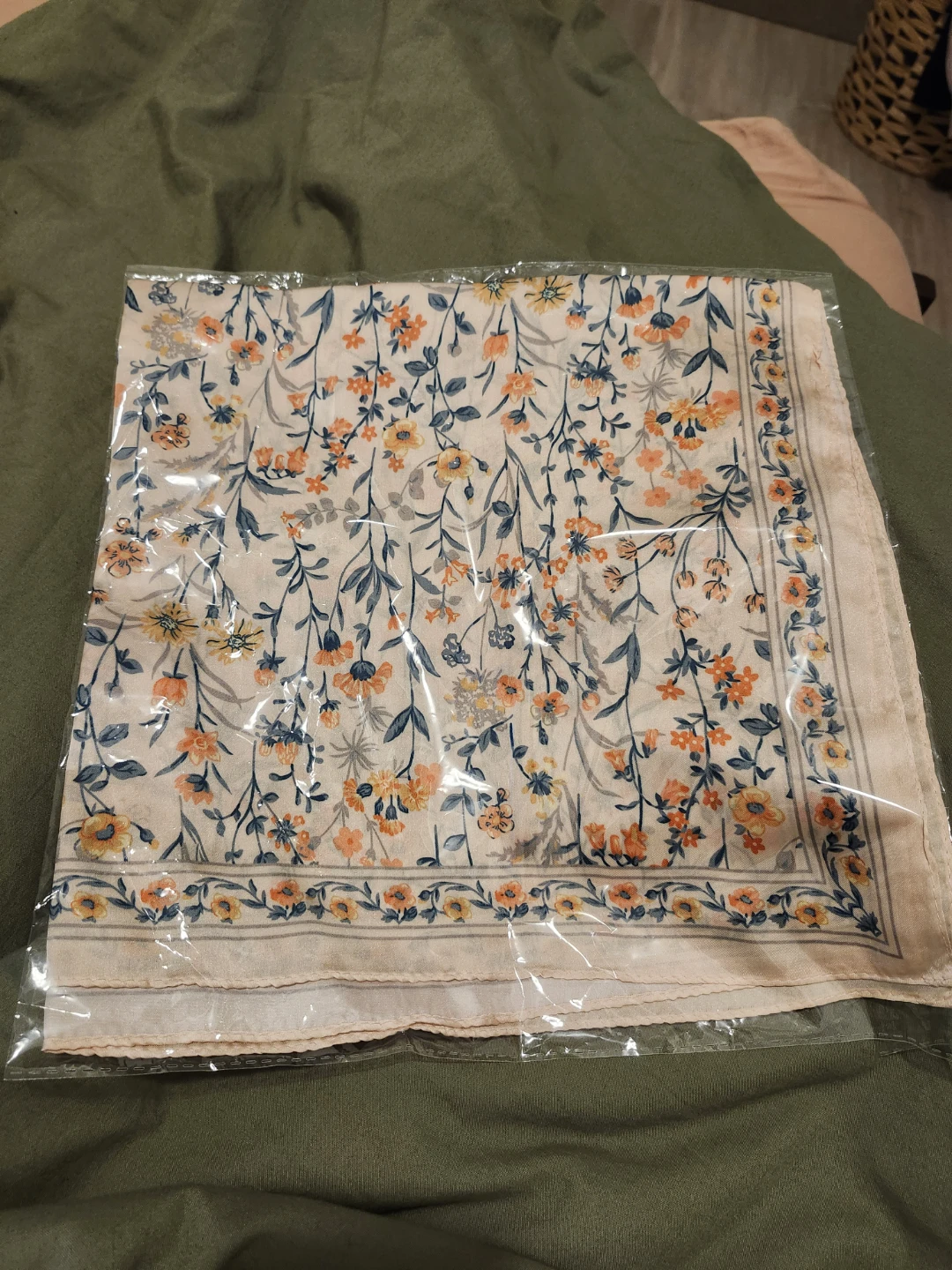 Floral Bandana Scarf