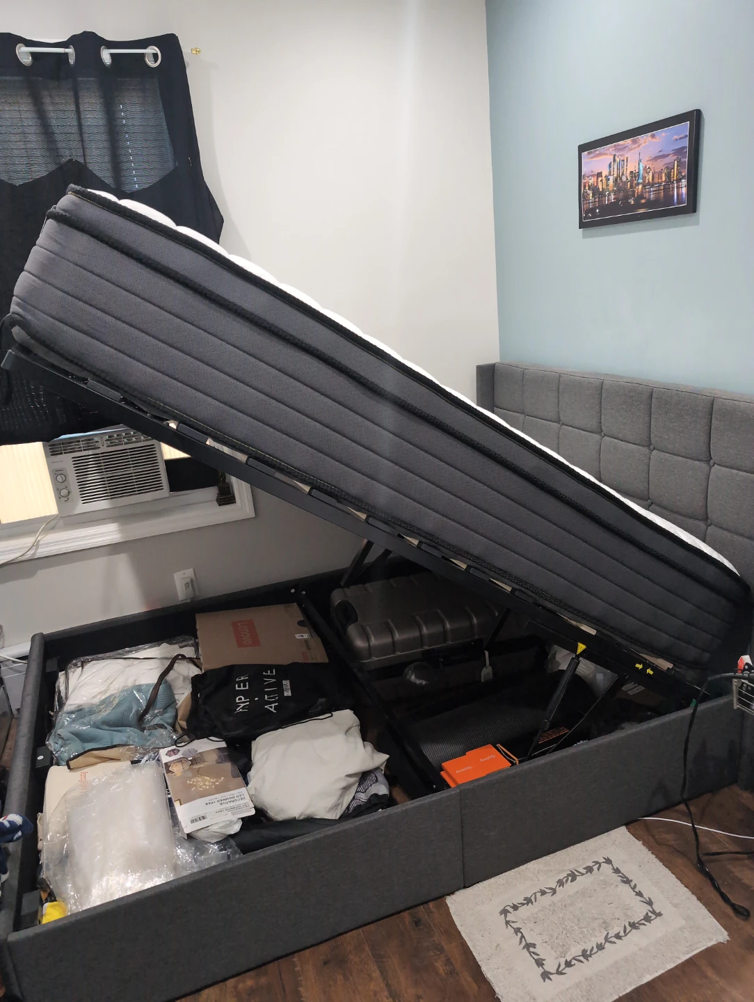 Full Size Bed with Storage (Mattress Included) - photo 3