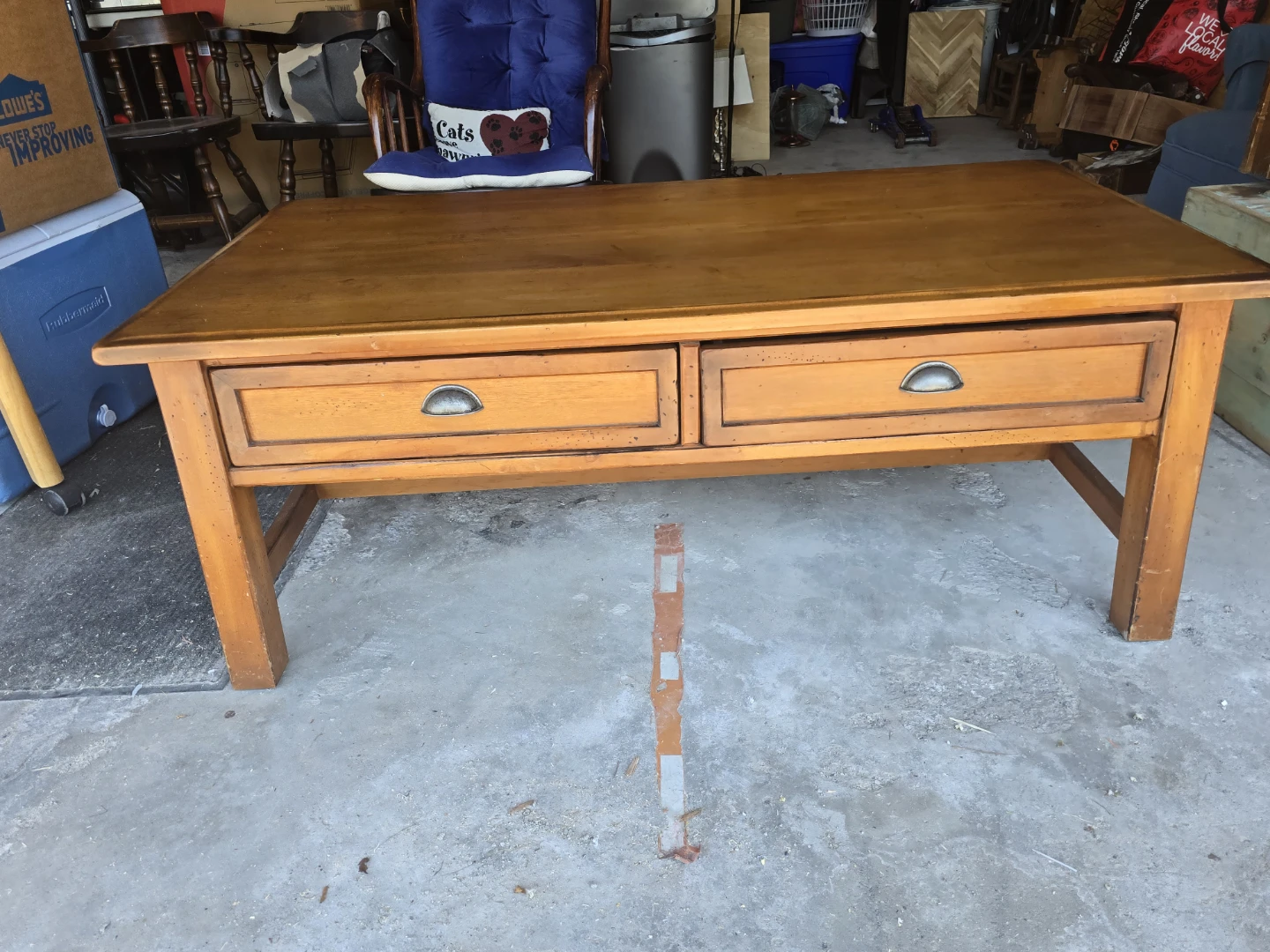 Pottery Barn coffee table - photo 2