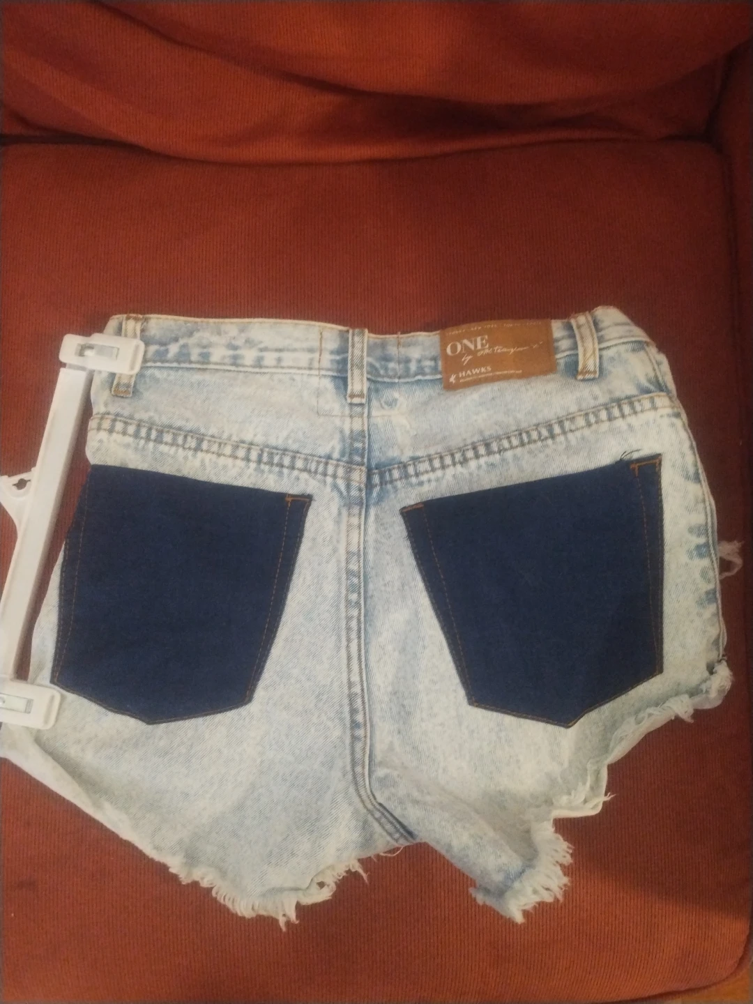ONE Denim Distressed Cutoff Shorts - photo 3