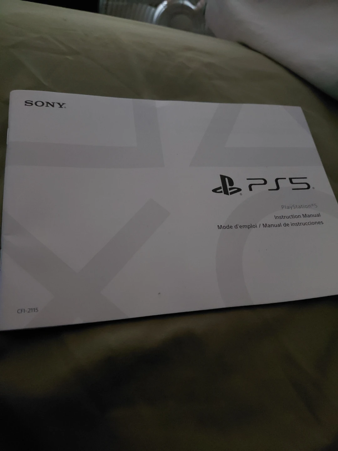 Sony PlayStation 5 Instruction Manual