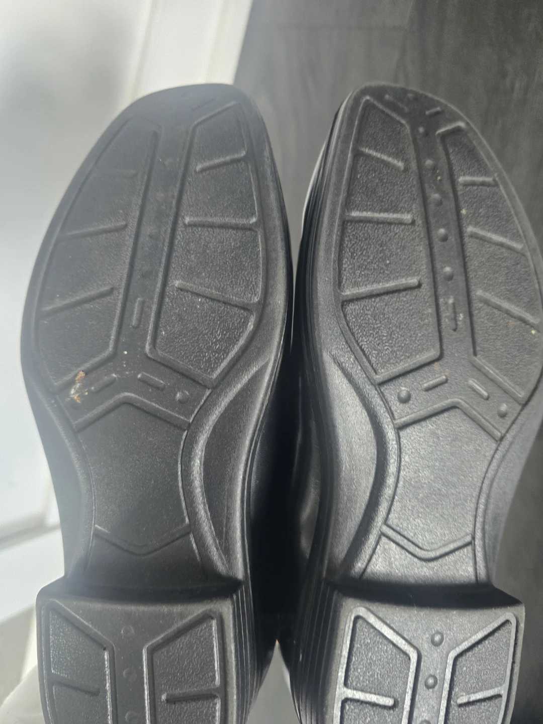 Stags Black Faux Leather Slip-On Shoes - photo 2