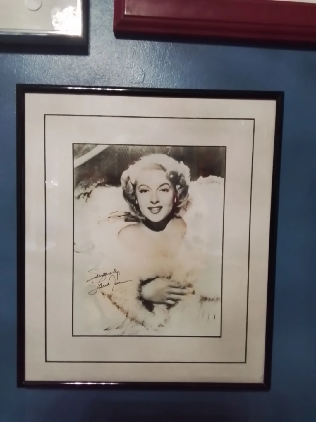 Lana Turner Archival  – Universal Studios Florida COA - photo 2
