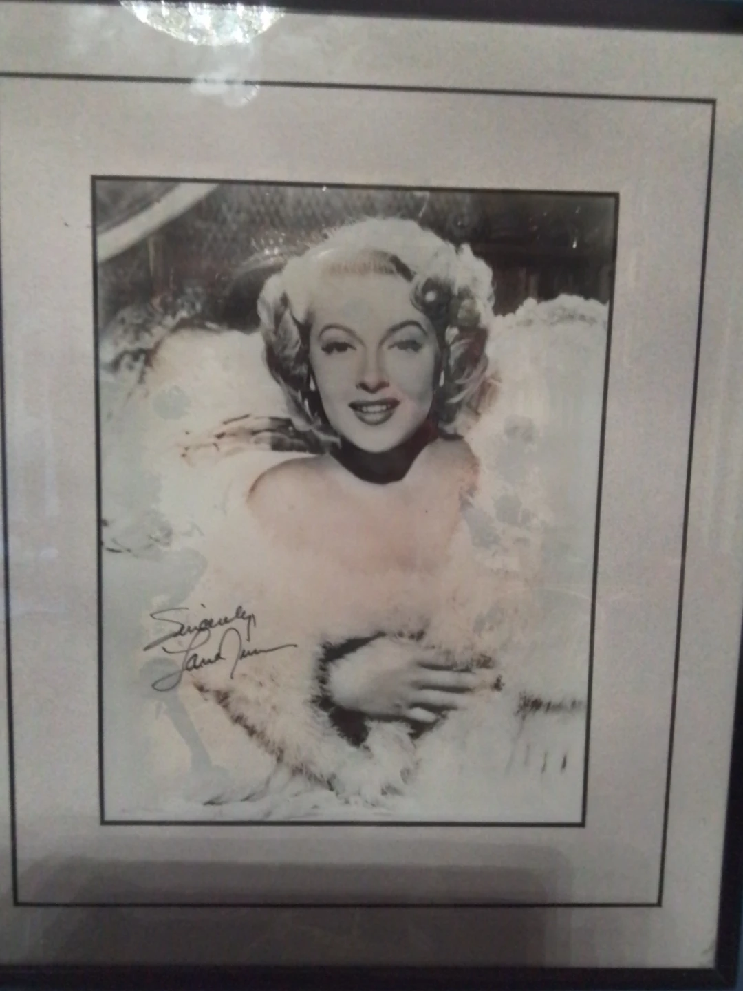 Lana Turner Archival  – Universal Studios Florida COA - photo 3
