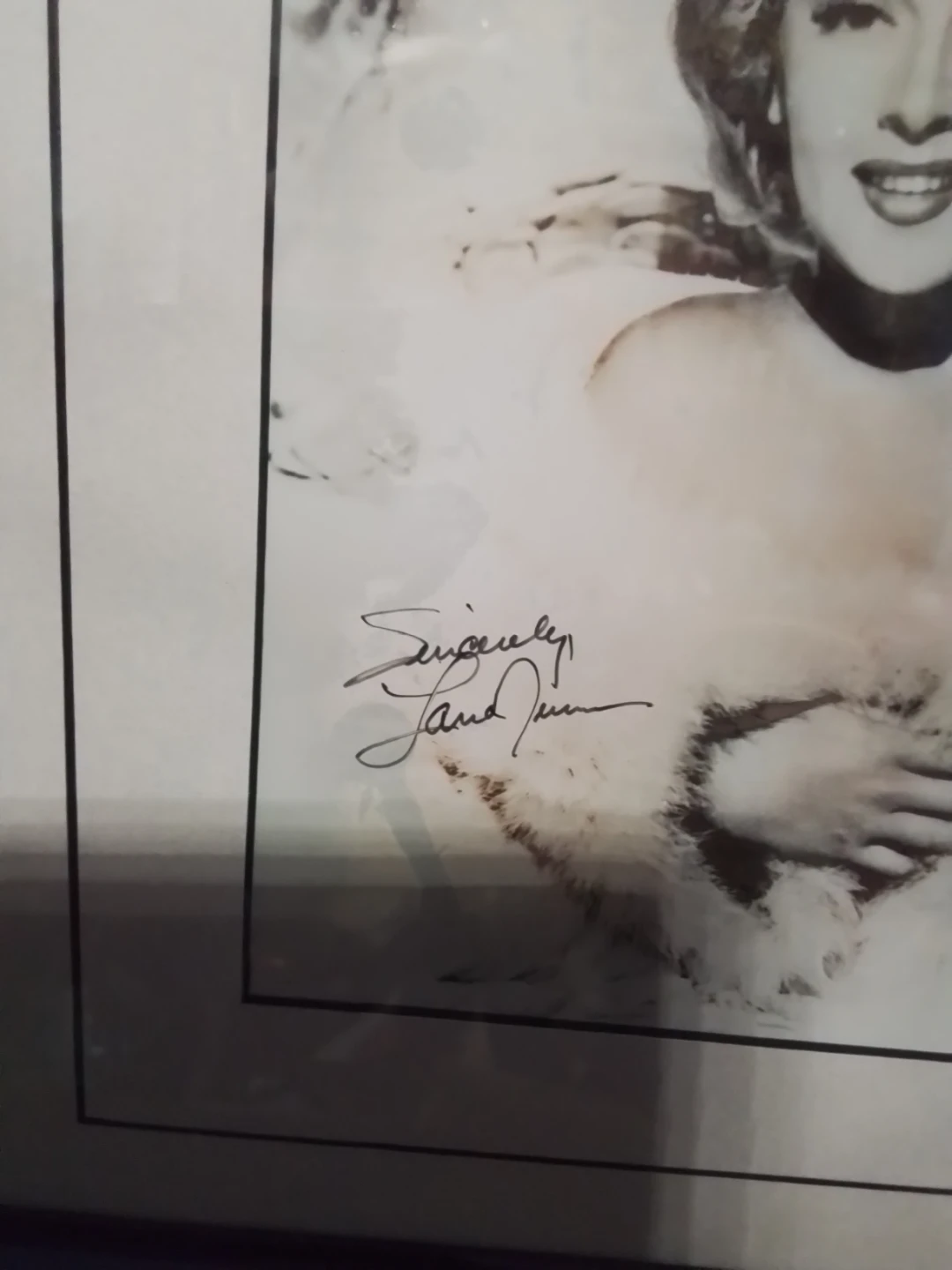 Lana Turner Archival  – Universal Studios Florida COA - photo 4