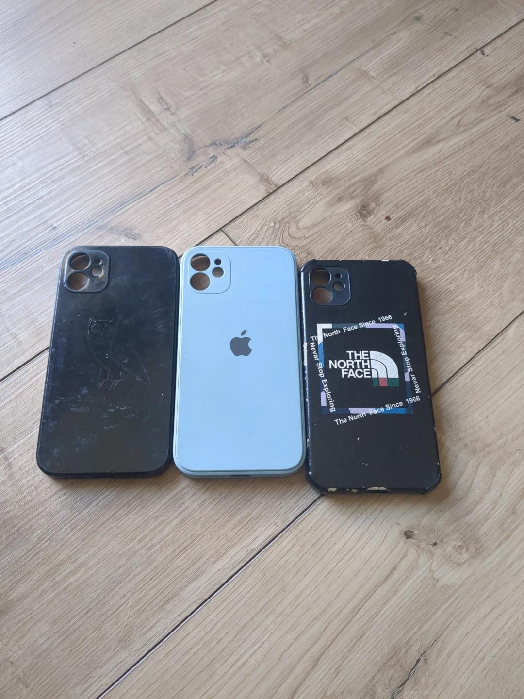 5$ each | 3 iPhone 11 Cases- Blue, Black, The North Face ⚽