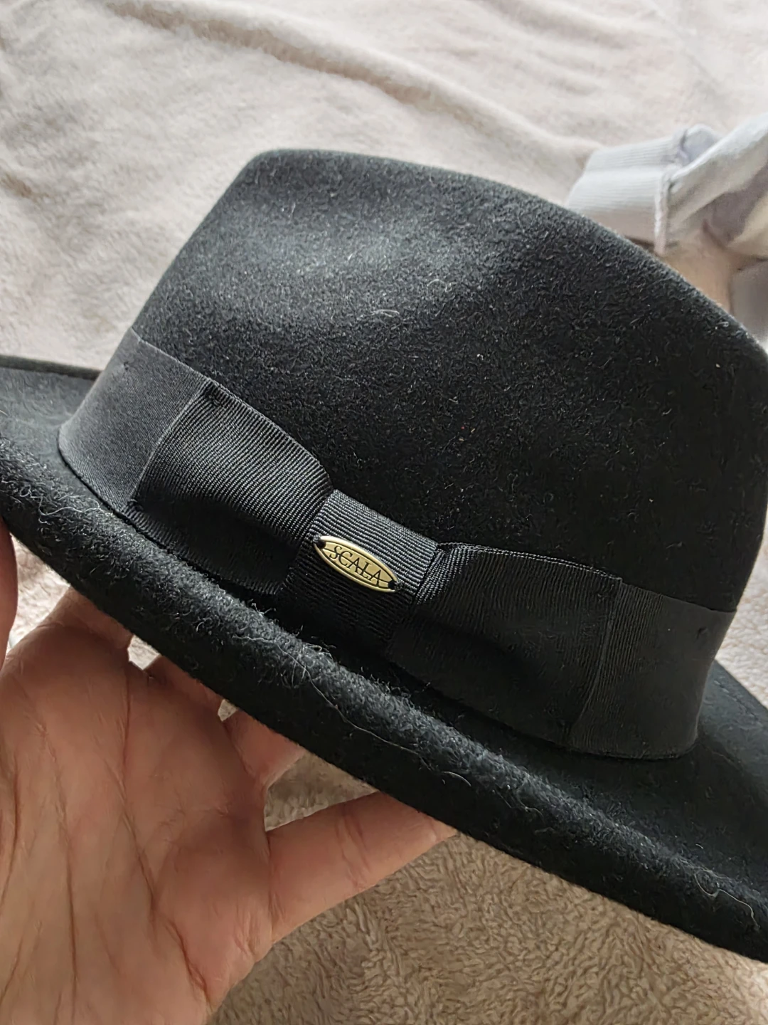 Scala Bristol Wool Felt Fedora Hat XL - photo 2