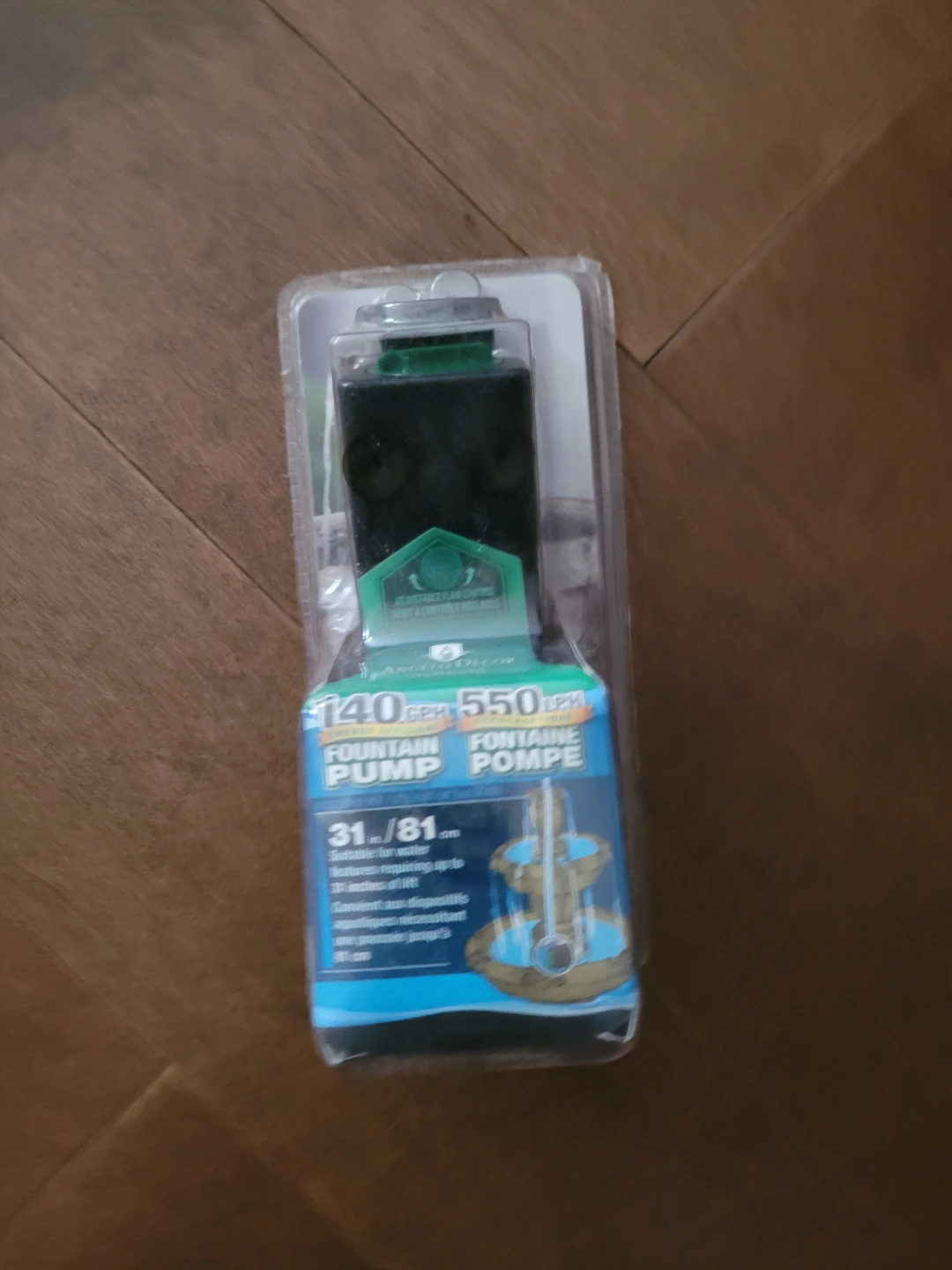Angelo Decor 140 GPH Fountain Pump- BRAND NEW - photo 2