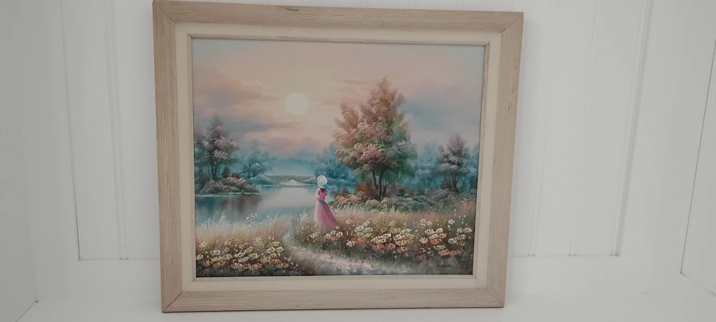 Original oil on canvas painting signed by the artist - photo 2