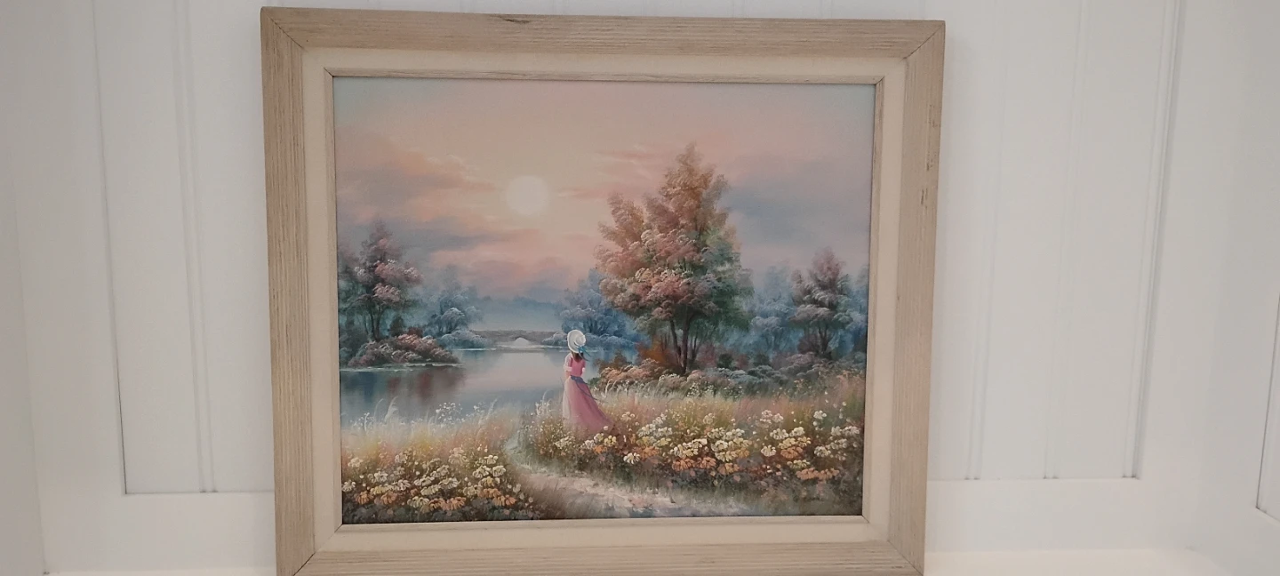Original oil on canvas painting signed by the artist - photo 3