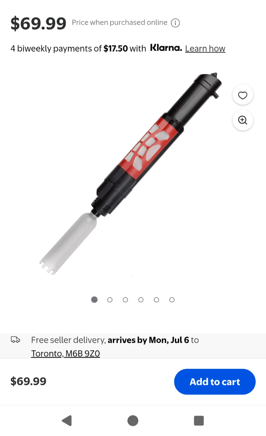 NICREW Automatic Gravel Cleaner