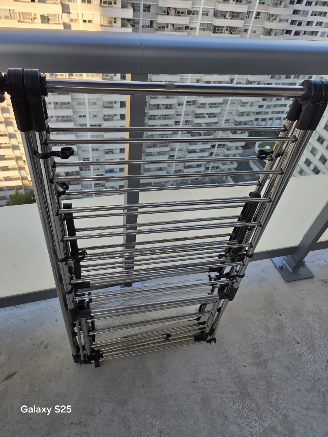 Collapsible Stainless Steel Drying Rack - photo 2