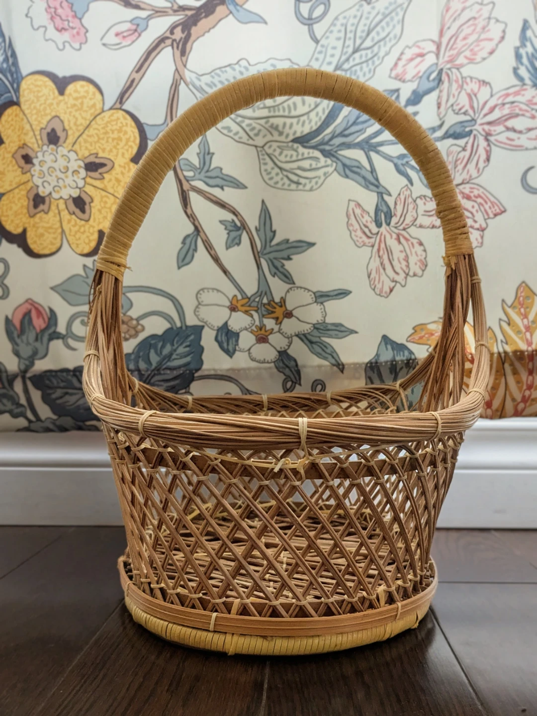 Wicker Basket with Handle - photo 2