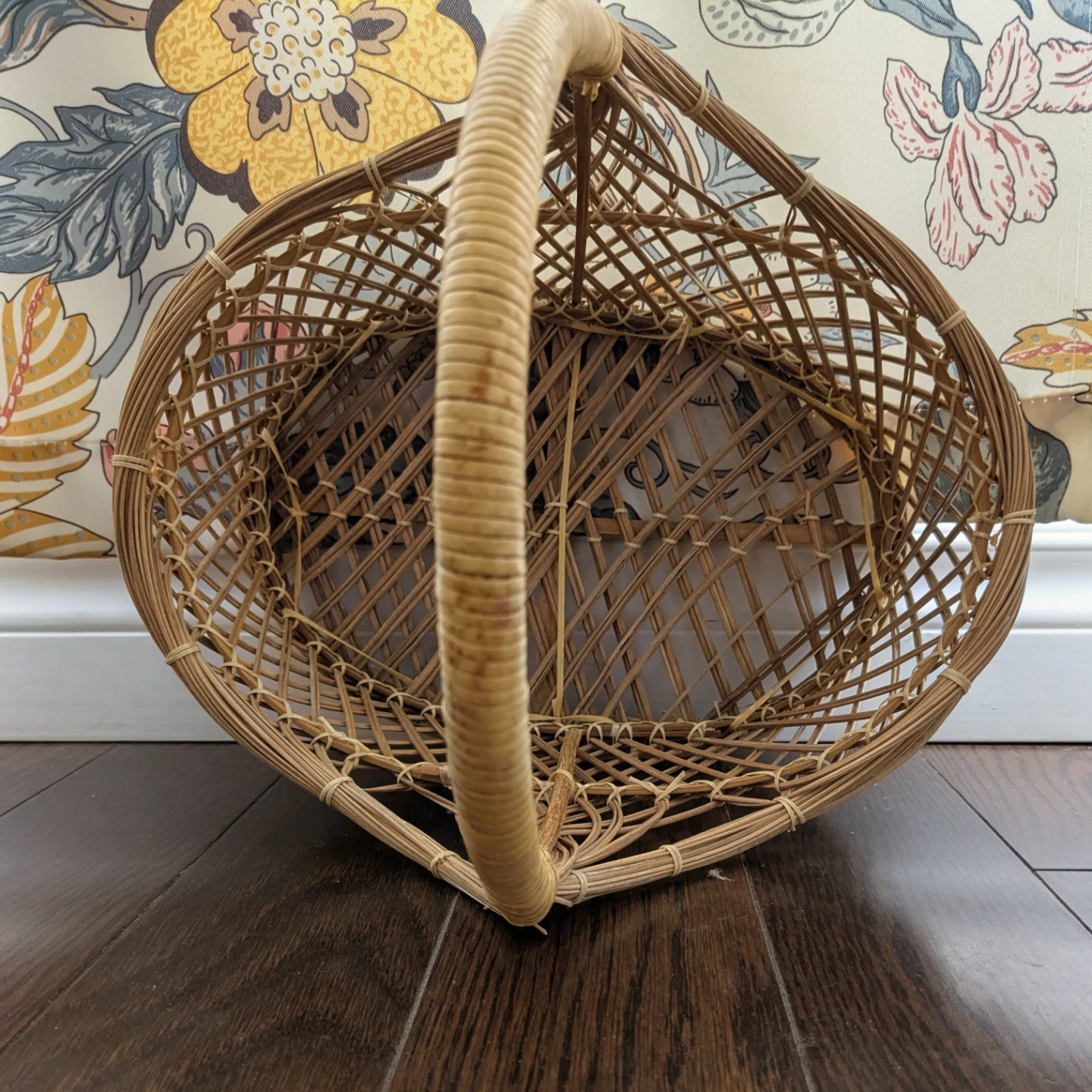Wicker Basket with Handle - photo 3