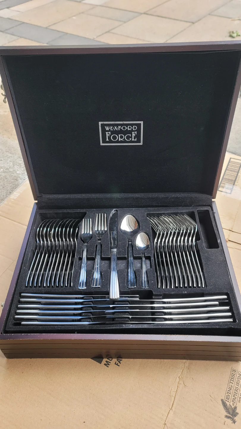 Wexford Forge Cutlery Set in Wooden Box