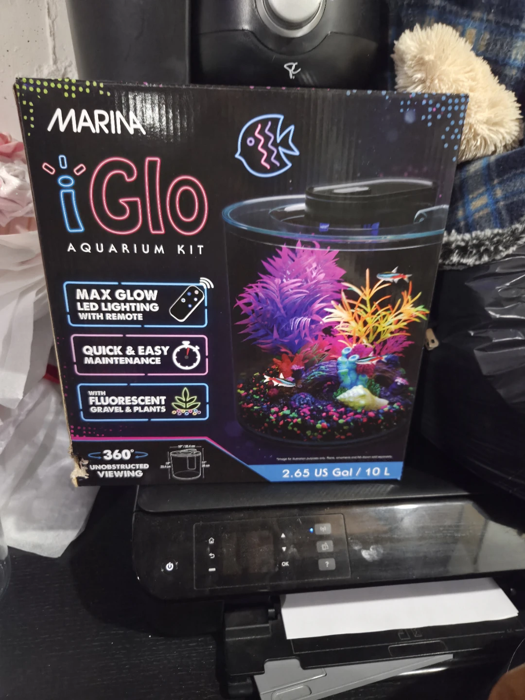 Marina iGlo Aquarium Kit 2.65 US Gal / 10 L