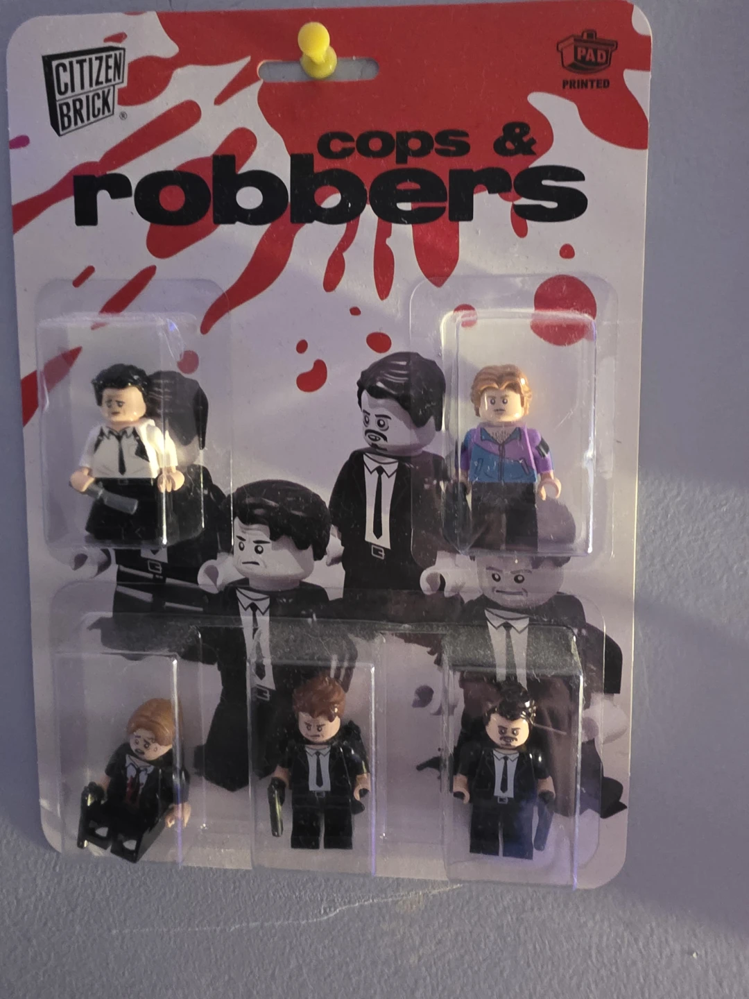 Citizen Brick Cops & Robbers minifigure set