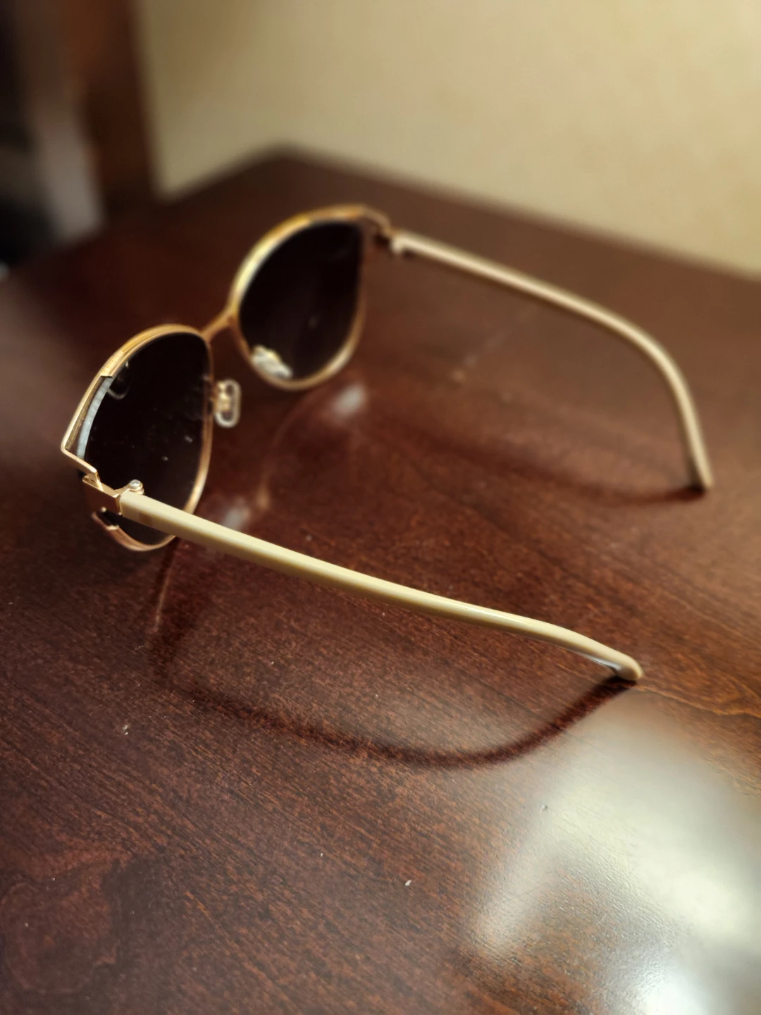 Gold Cat-Eye Sunglasses ⚽ - photo 2
