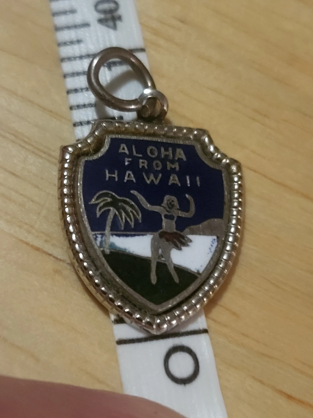 Sterling Silver Aloha from Hawaii Charm - photo 4